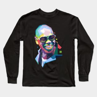 Chappelle Smile WPAP fanart Long Sleeve T-Shirt